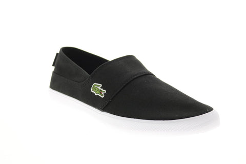øve sig ødemark vest Lacoste Marice Bl 2 CAM Mens Black Canvas Slip On Lifestyle Sneakers S -  Ruze Shoes