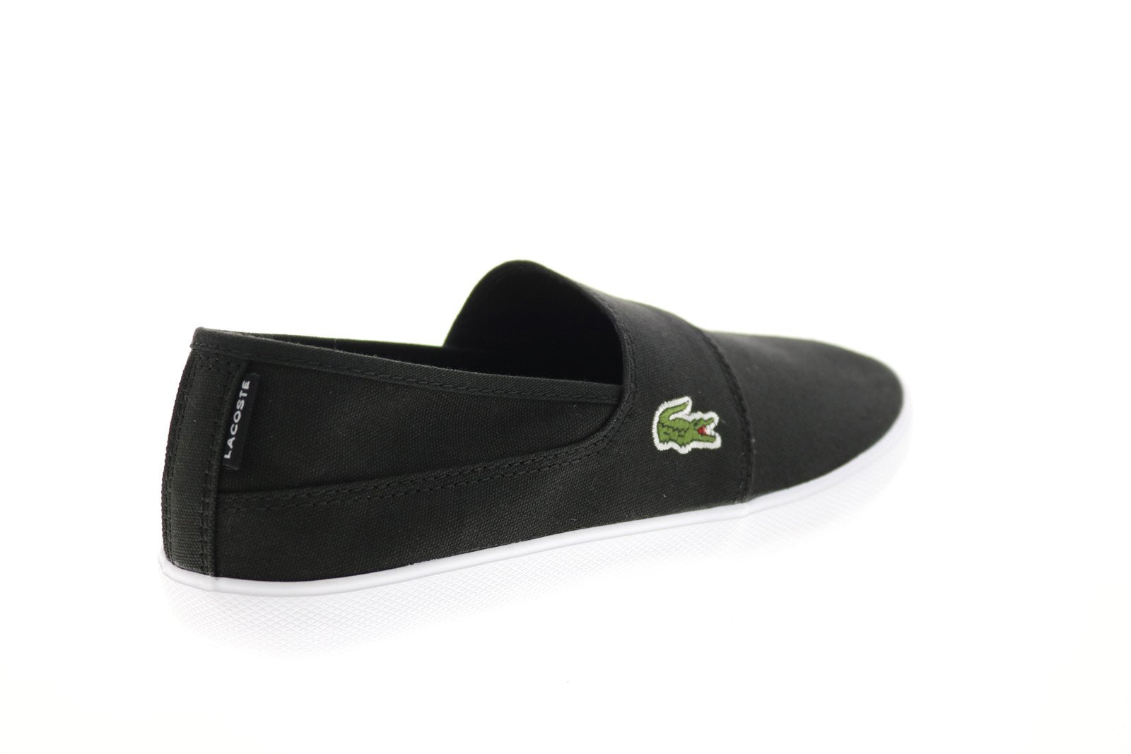 øve sig ødemark vest Lacoste Marice Bl 2 CAM Mens Black Canvas Slip On Lifestyle Sneakers S -  Ruze Shoes