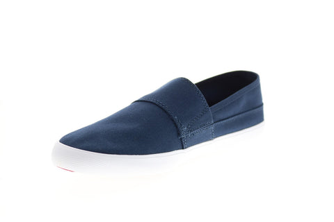 Lacoste Marice Bl 2 CAM Mens Blue Canvas Slip On Lifestyle Sneakers Shoes