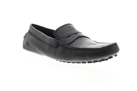 Lacoste Concours 118 P Cma Mens Black Loafers & Slip Ons Moccasin Shoes