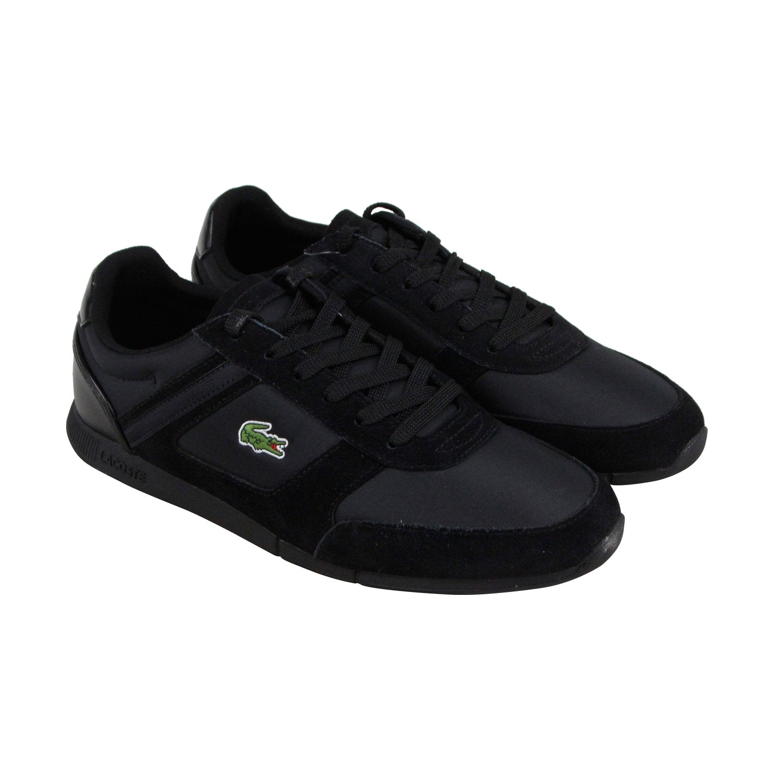 Lacoste Menerva Sport 318 Cam Mens Black Canvas Lifestyle