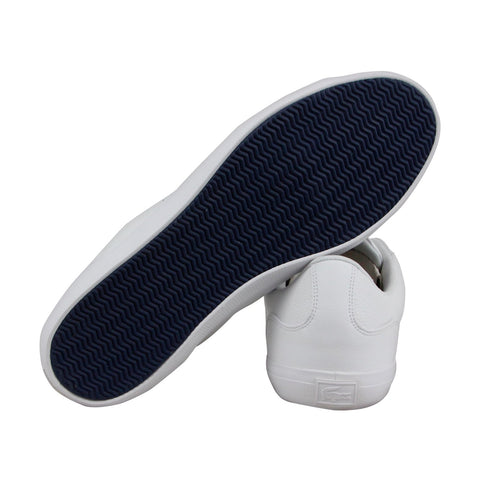 Lacoste Lerond Hidden Lace 318 1 U Cam Mens White Lifestyle Sneakers S - Shoes