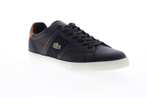 Lacoste Fairlead 119 1 CMA Mens Black Synthetic Lace Up Low Top Sneakers Shoes