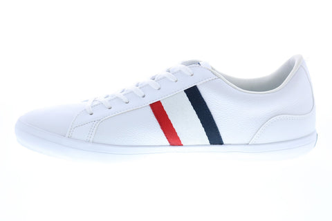 Lacoste Lerond 119 3 CMA Mens White Leather Lifestyle Sneakers Shoes
