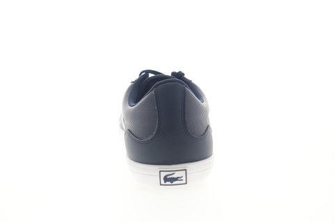 Lacoste Lerond 119 3 CMA Mens Blue Leather Lifestyle Sneakers Shoes