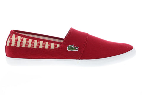 Lacoste Marice 219 CMA Mens Red Canvas On Lifestyle Sneakers Sh Shoes