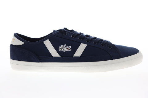 Lacoste Sideline 119 1 CMA 7-37CMA0066J18 Mens Blue Low Top Sneakers Shoes