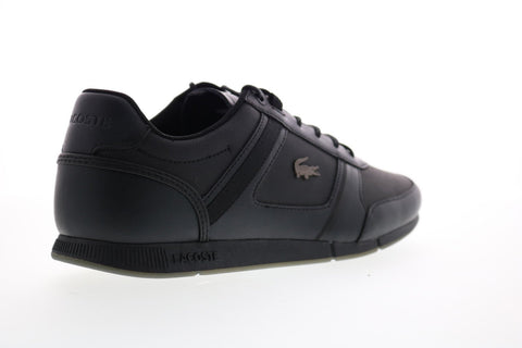 Lacoste Menerva 318 2 C 7-36CAM005302H Mens Black Leather Low Top Sneakers Shoes