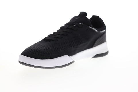 Lacoste LT Spirit 2.0 119 1 SMA Mens Black Canvas Low Top Sneakers Shoes