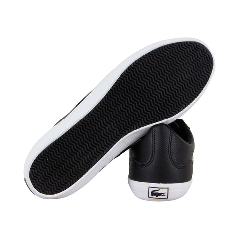 Lacoste Lerond 119 3 CMA Mens Black Leather Lace Up Lifestyle Sneakers Shoes