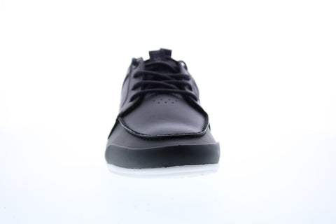 Lacoste Marina 119 1 Cm Mens Black Leather Lace Up Lifestyle Sneakers Shoes