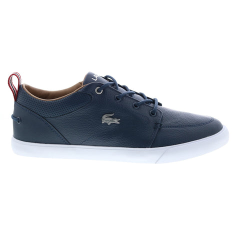 Lacoste Bayliss 119 1 U Cma Mens Blue Leather Lifestyle Sneakers Shoes