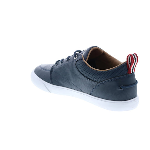 Lacoste Bayliss 119 1 U Cma Mens Blue Leather Lifestyle Sneakers Shoes