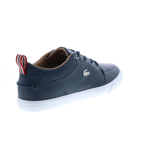 Lacoste Bayliss 119 1 U Cma Mens Blue Leather Lifestyle Sneakers Shoes