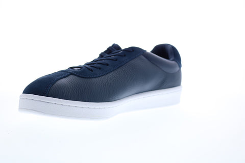 Lacoste Masters 119 2 Mens Blue Leather Lace Up Lifestyle Sneakers Shoes