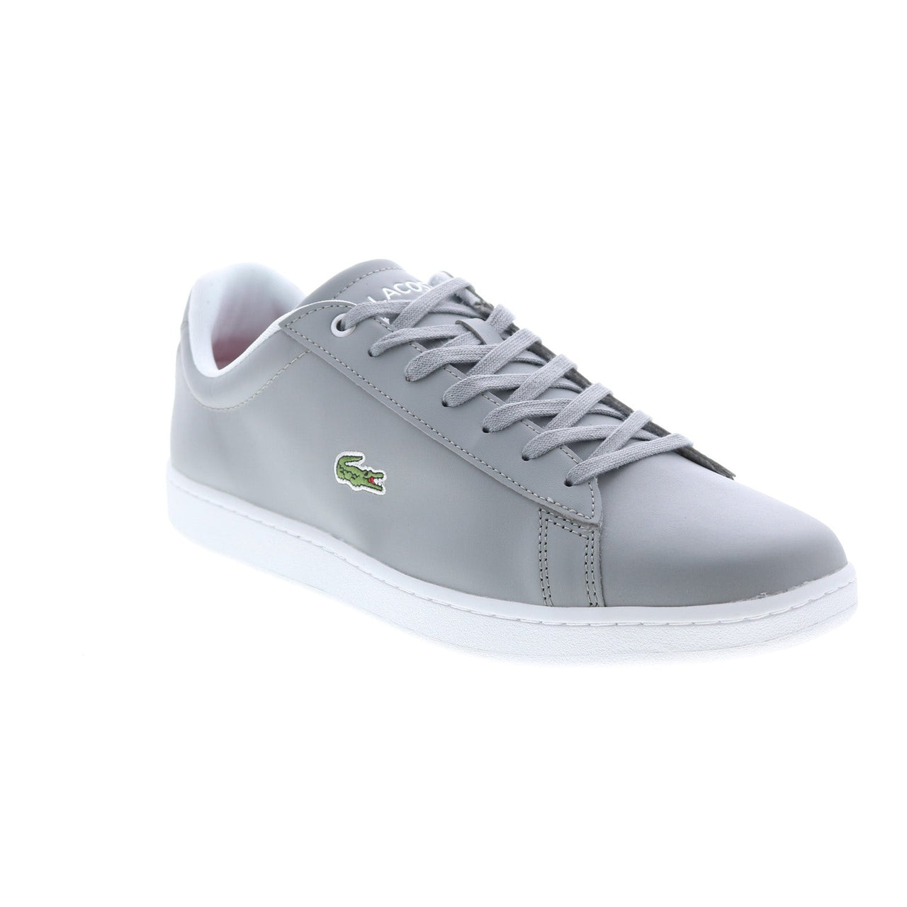 Lacoste Hydez 119 1 P Sma Mens Gray Leather Lifestyle Sneakers Shoes