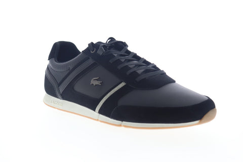 Lacoste Menerva 319 1 CMA 7-38CMA00152H5 Mens Black Low Top Sneakers Shoes