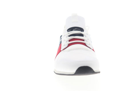 Lacoste Menerva Elite 319 1 US Mens Black Canvas Low Top Sneakers Shoes