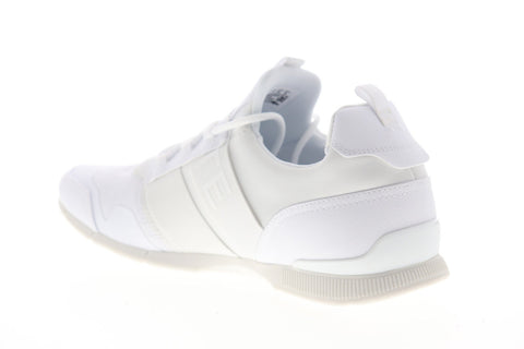 Lacoste Menerva Elite 319 1 US CM Mens White Canvas Low Top Sneakers Shoes