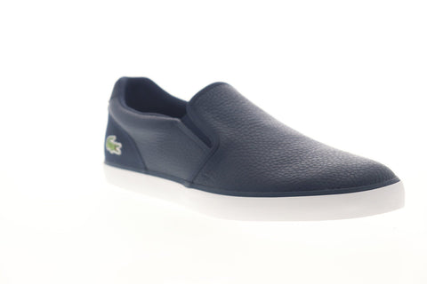 Lacoste Jouer Slip 319 1 CMA Mens Blue Synthetic Slip On Sneakers Shoes