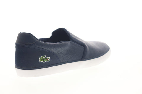 Lacoste Jouer Slip 319 1 CMA Mens Blue Synthetic Slip On Sneakers Shoes