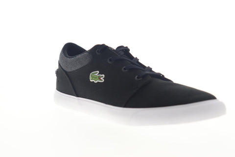 Lacoste Bayliss 319 1 CMA 7-38CMA004102H Mens Black Canvas Low Top Sneakers Shoes