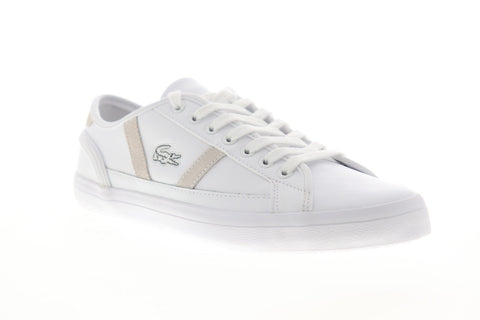 Lacoste Sideline 419 1 CMA 7-38CMA0047216 Mens White Low Top Sneakers Shoes