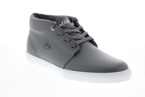 Lacoste Asparta 319 1 P CMA Mens Gray Leather Lifestyle Sneakers Shoes