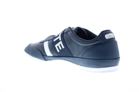 Lacoste Misano Elastic 3191 U CMA Mens Blue Leather Lifestyle Sneakers Shoes