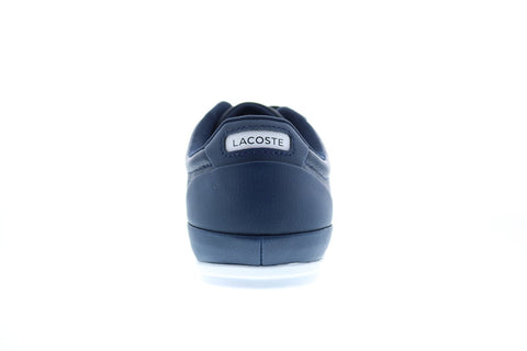 Lacoste Misano Elastic 3191 U CMA Mens Blue Leather Lifestyle Sneakers Shoes