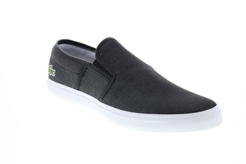 Lacoste Tatalya 319 1 P Cma Mens Black Canvas Lifestyle Sneakers Shoes