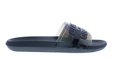 Lacoste Croco Slide x Concepts Mens Black Synthetic Slides Sandals Shoes