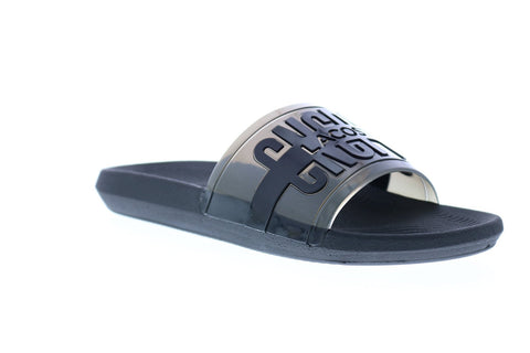 Lacoste Croco Slide x Concepts Mens Black Synthetic Slides Sandals Shoes