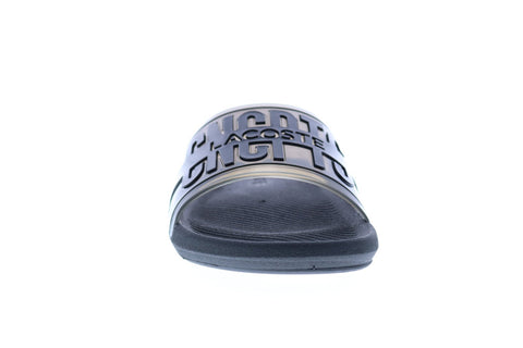 Lacoste Croco Slide x Concepts Mens Black Synthetic Slides Sandals Shoes