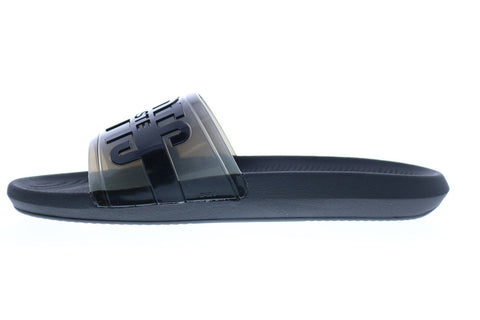 Lacoste Croco Slide x Concepts Mens Black Synthetic Slides Sandals Shoes
