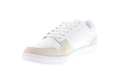 Lacoste Masters Cup 319 1 SMA Mens White Leather Low Top Sneakers Shoes
