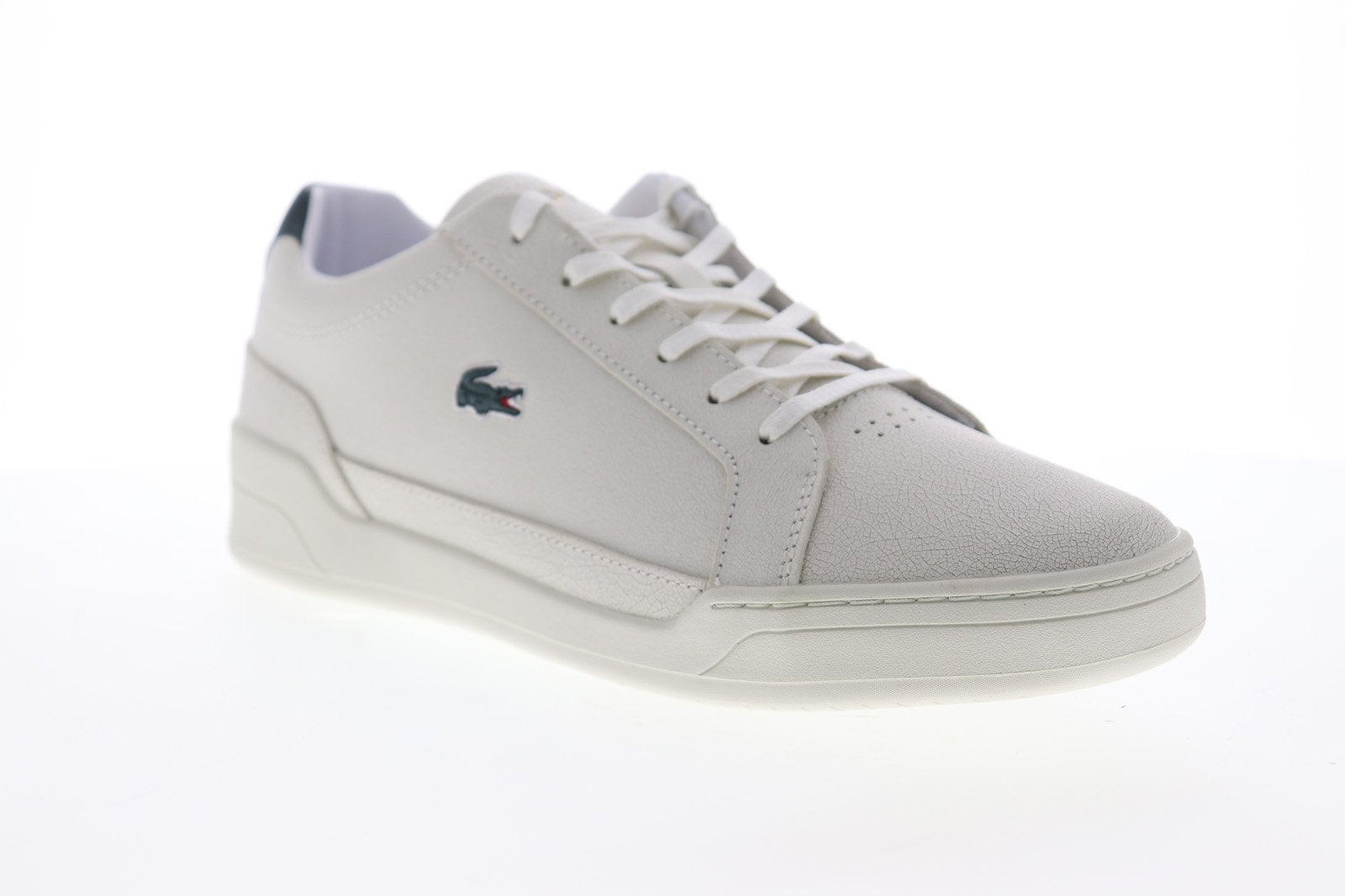 Lacoste Challenge 4 Mens White Leather Up Lifestyle Sneak - Ruze