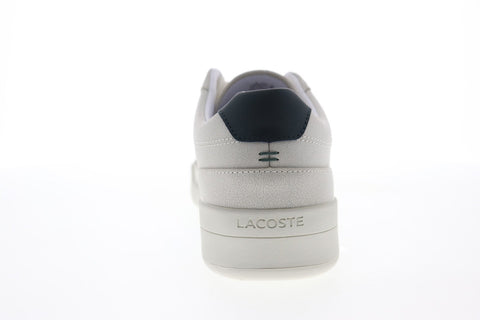 Lacoste Challenge 319 4 SMA Mens White Leather Low Top Sneakers Shoes