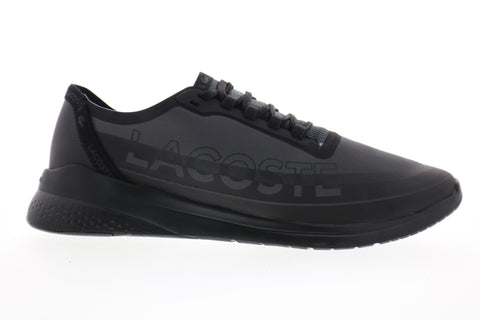 Lacoste Lt Fit 319 2 Sma Mens Black Lace Up Lifestyle Sneakers Shoes