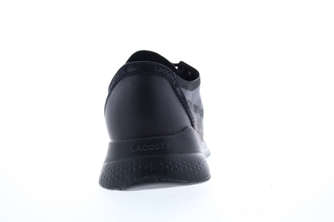 Lacoste Lt Fit 319 2 Sma Mens Black Lace Up Lifestyle Sneakers Shoes