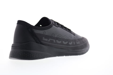 Lacoste Lt Fit 319 2 Sma Mens Black Lace Up Lifestyle Sneakers Shoes