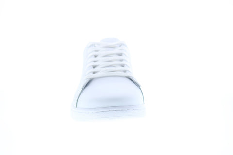 Lacoste Carnaby Evo 319 1 Mens White Leather Lace Up Lifestyle Sneakers Shoes