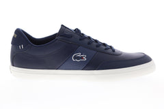 Lacoste Court Master 120 2 CMA 7-39CMA0028J18 Mens Blue Low Top Sneakers Shoes