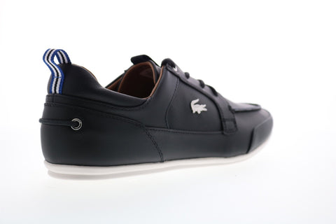Lacoste Marina 120 1 Us 7-39CMA0046454 Mens Black Leather Low Top Sneakers Shoes