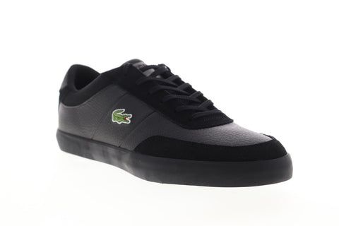Lacoste Court Master 120 4 CMA Mens Black Synthetic Low Top Sneakers Shoes