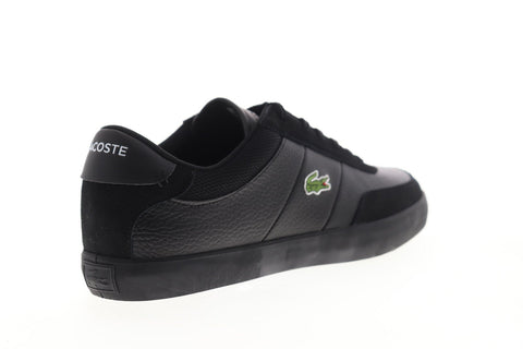 Lacoste Court Master 120 4 CMA Mens Black Synthetic Low Top Sneakers Shoes