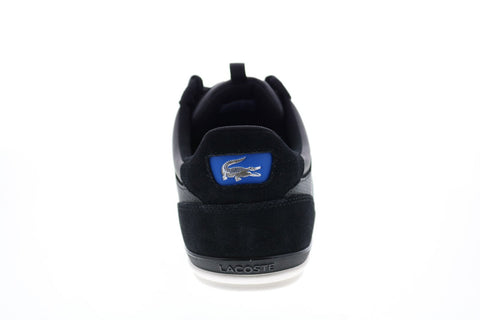 Lacoste Chaymon 120 7 U CMA 7-39CMA0081011 Mens Black Leather Lifestyle Sneakers Shoes
