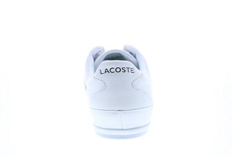 Lacoste Misano 120 1 P CMA Mens White Leather Lifestyle Sneakers Shoes