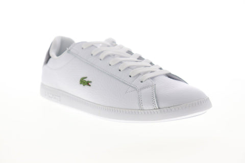 Lacoste Graduate 120 1 SMA 7-39SMA0020147 Mens White Low Top Sneakers Shoes