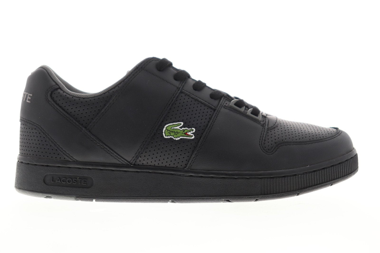 Lacoste Thrill 120 US SMA Mens Black Leather Lace Up Lifestyle